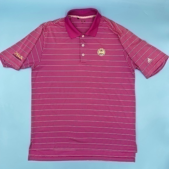 Adidas ClimaCool PGA Golf Polo Shirt - Picture 1 of 4